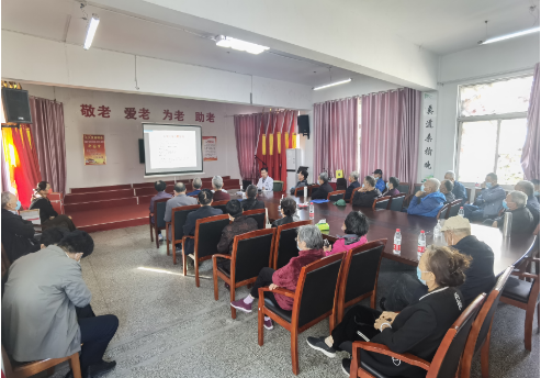 淮北老年開放大學舉辦糖尿病健康知識講座