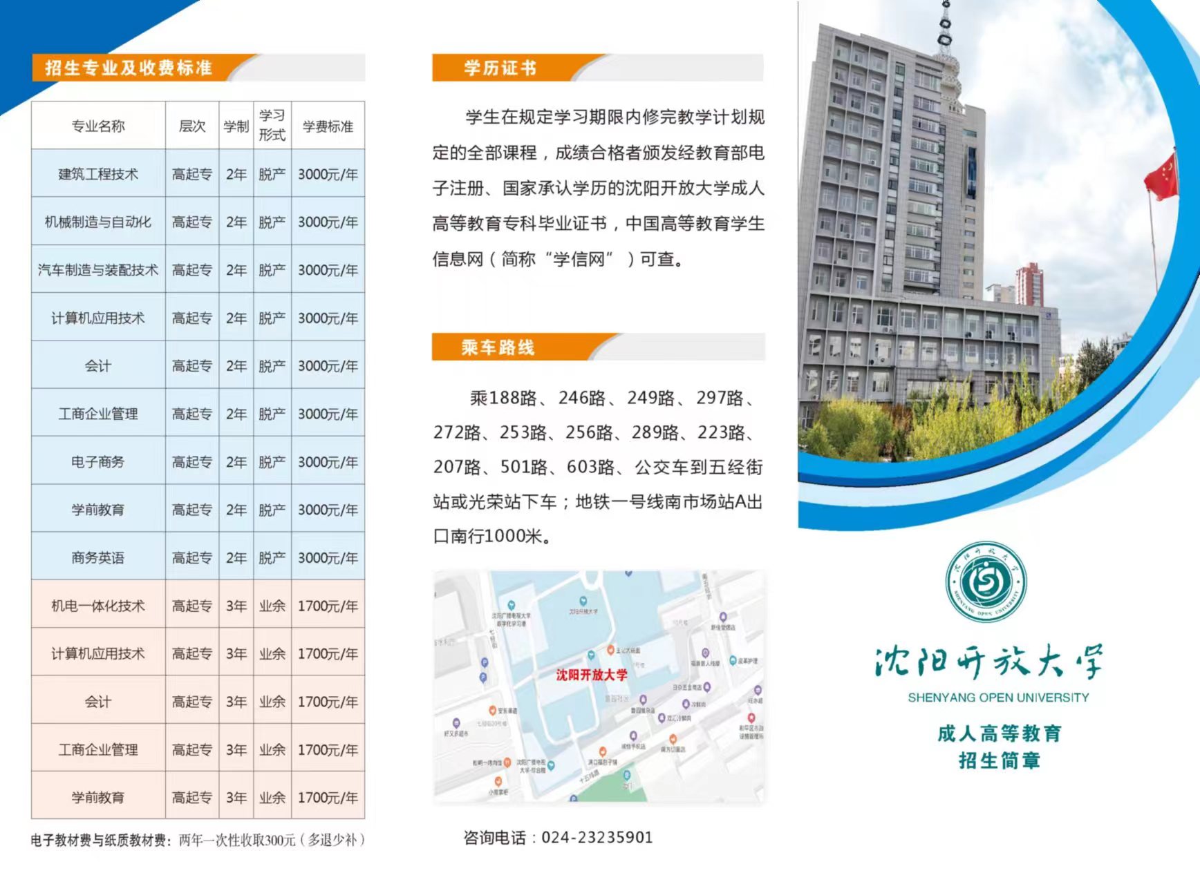 沈陽鐵西開放大學招生簡章