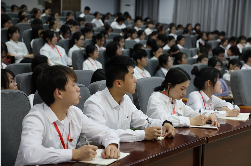 惠州衛生職業技術學院開展2023年春季學期 黨委書記“思政第一課”活動