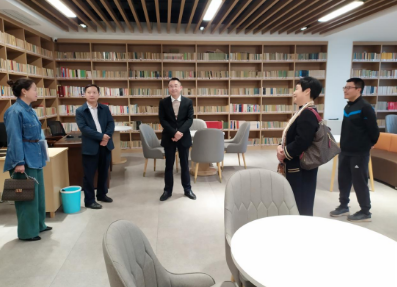 遂寧開放大學蔣國英一行蒞臨我校開展《行走的書院》調研部署工作