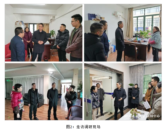 開學第一天黨委書記楊俊輝開展走訪調研活動