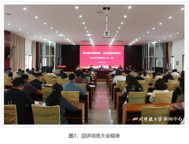 四川開放大學召開迎評工作動員大會