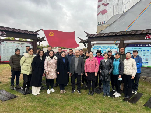 網教部黨支部開展“學習貫徹二十大，走進美麗新農村”主題黨日活動