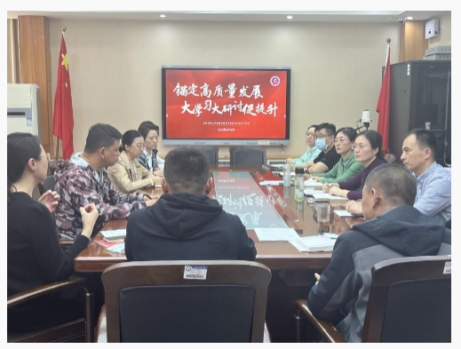 直屬學院黨支部開啟“錨定高質量發展大學習大研討促提升”系列主題黨日活動