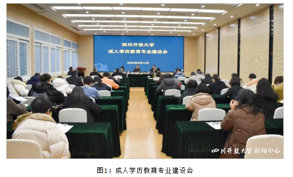 四川開放大學召開成人學歷教育專業建設會