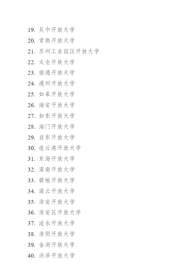 關于做好江蘇開放大學2023年春季招生工作的通知 關于做好江蘇開放大學2023年春季招生工作的通知