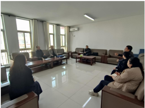 廊坊市老科協會長李宗海一行到廊坊開放大學交流學習