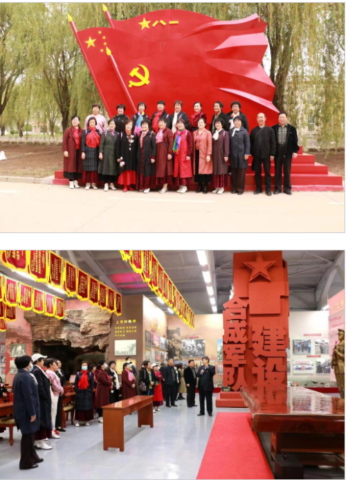 蠡縣開放大學組織學校黨員、社區居民參觀向英雄致敬紀念館