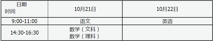 2023年山西成人高校招生統一考試時間表 2023年山西成人高校招生統一考試時間表
