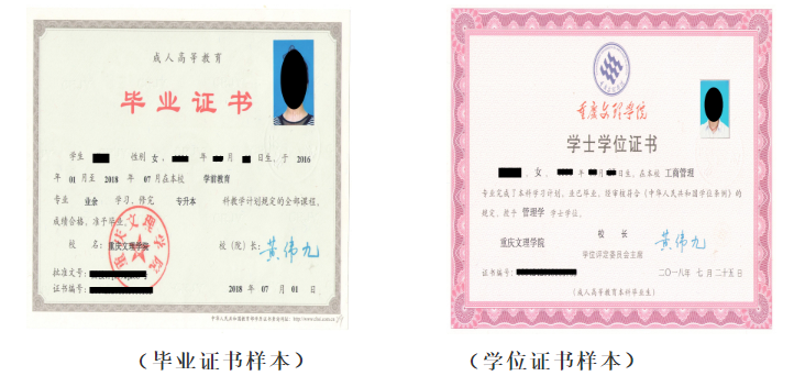 重慶文理學院2023年成人高等教育招生簡章