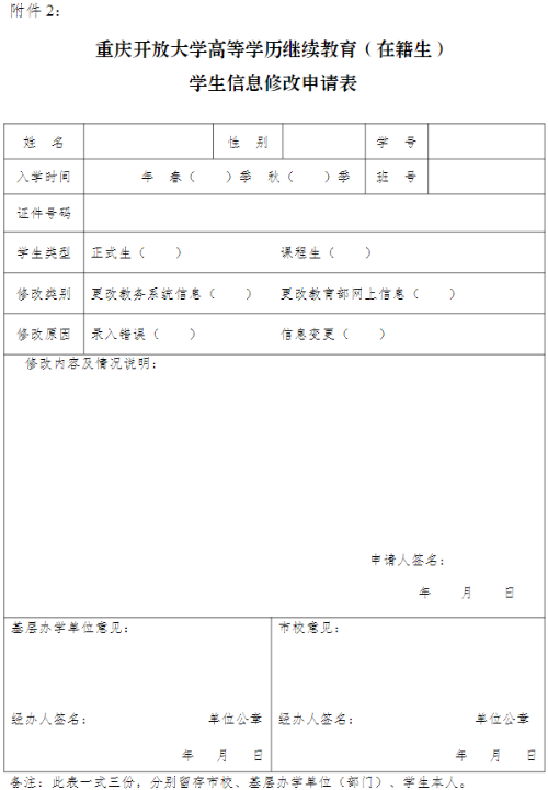 關于開展2026年春季學期高等學歷繼續教育學籍信息清理工作的通知