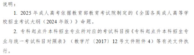 吉林省教育考試院：2025年全國成人高校招生統一考試時間表