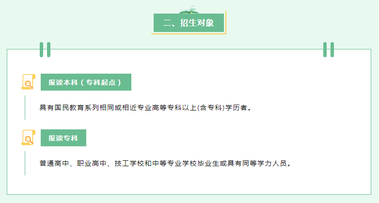 泉州德化開放大學2022年秋季招生簡章