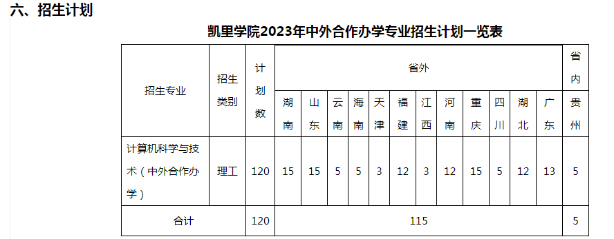 里學院2023年中外合作辦學項目計算機科學與技術專業招生簡章